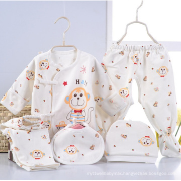 Cartoon Printing 5PCS Infant Apparel